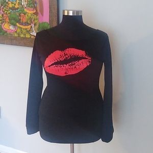 Lipstick alley sweat shirt